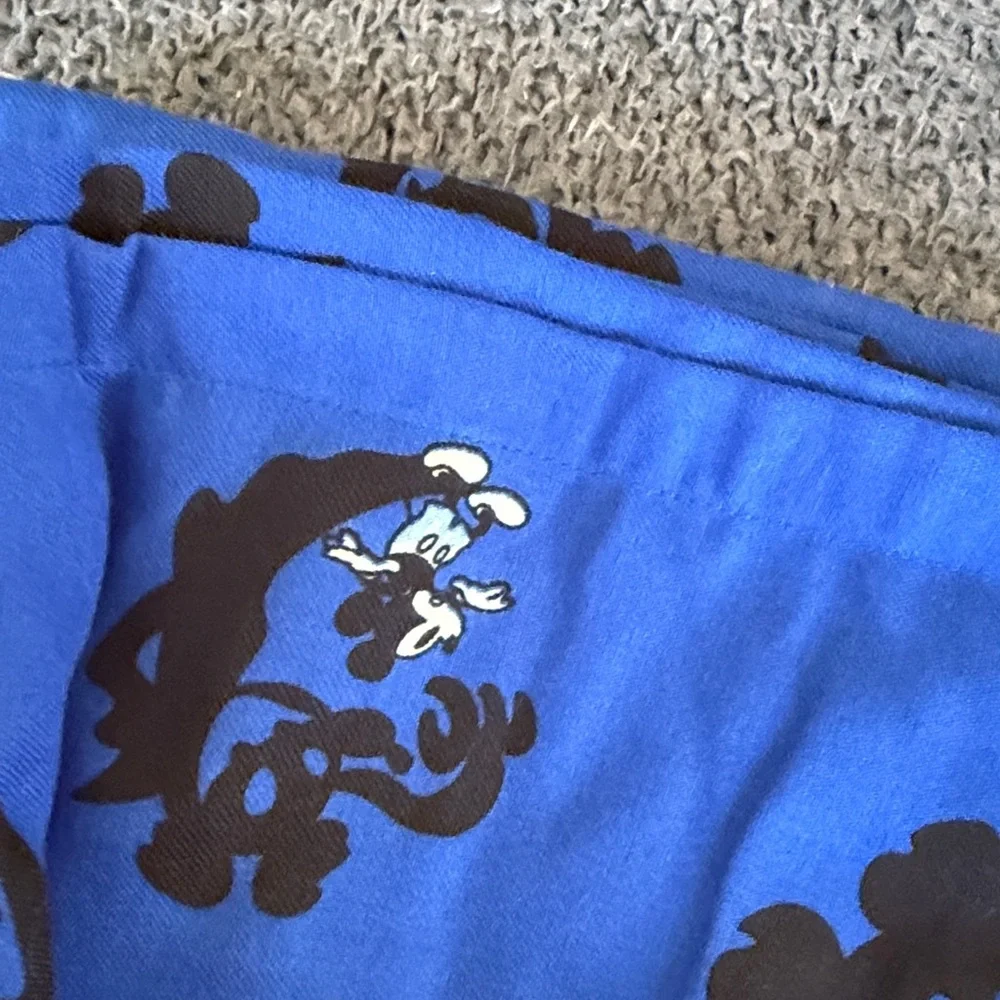 NWT Gap × Disney Kids Recycled Flannel Halloween PJ Set, active blue
